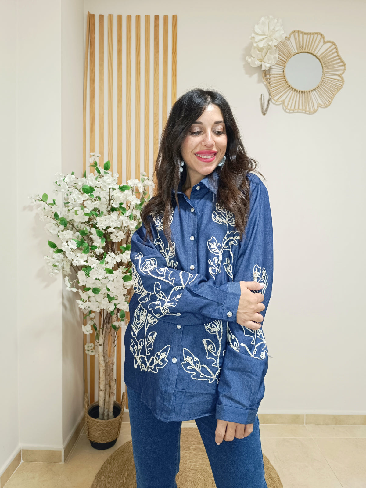 Camisa denim Amadea