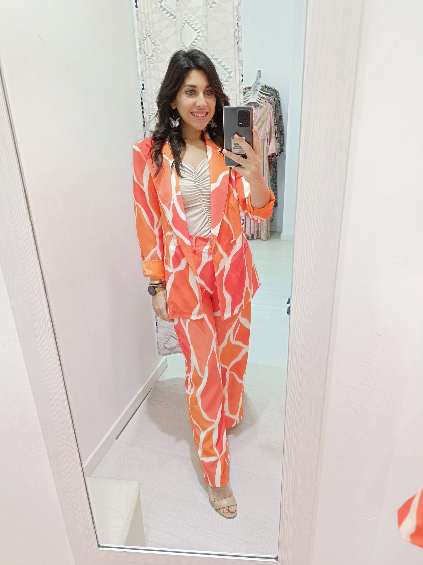 Blazer Catrina naranja