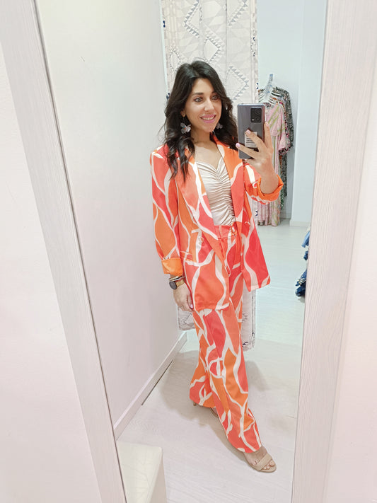 Blazer Catrina naranja
