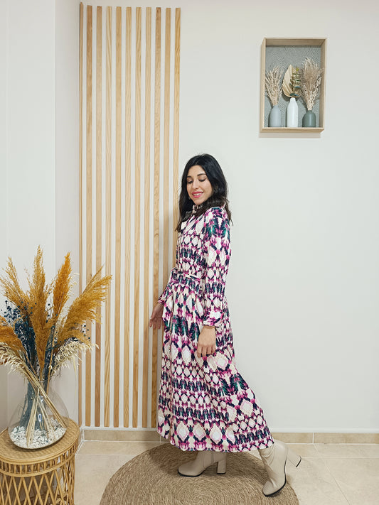 Vestido Veracruz fucsia