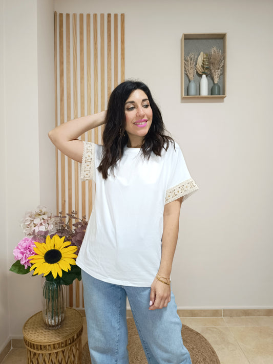 Camiseta Adara blanca