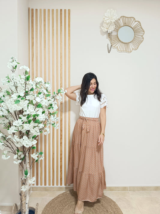 Falda Candela naranja