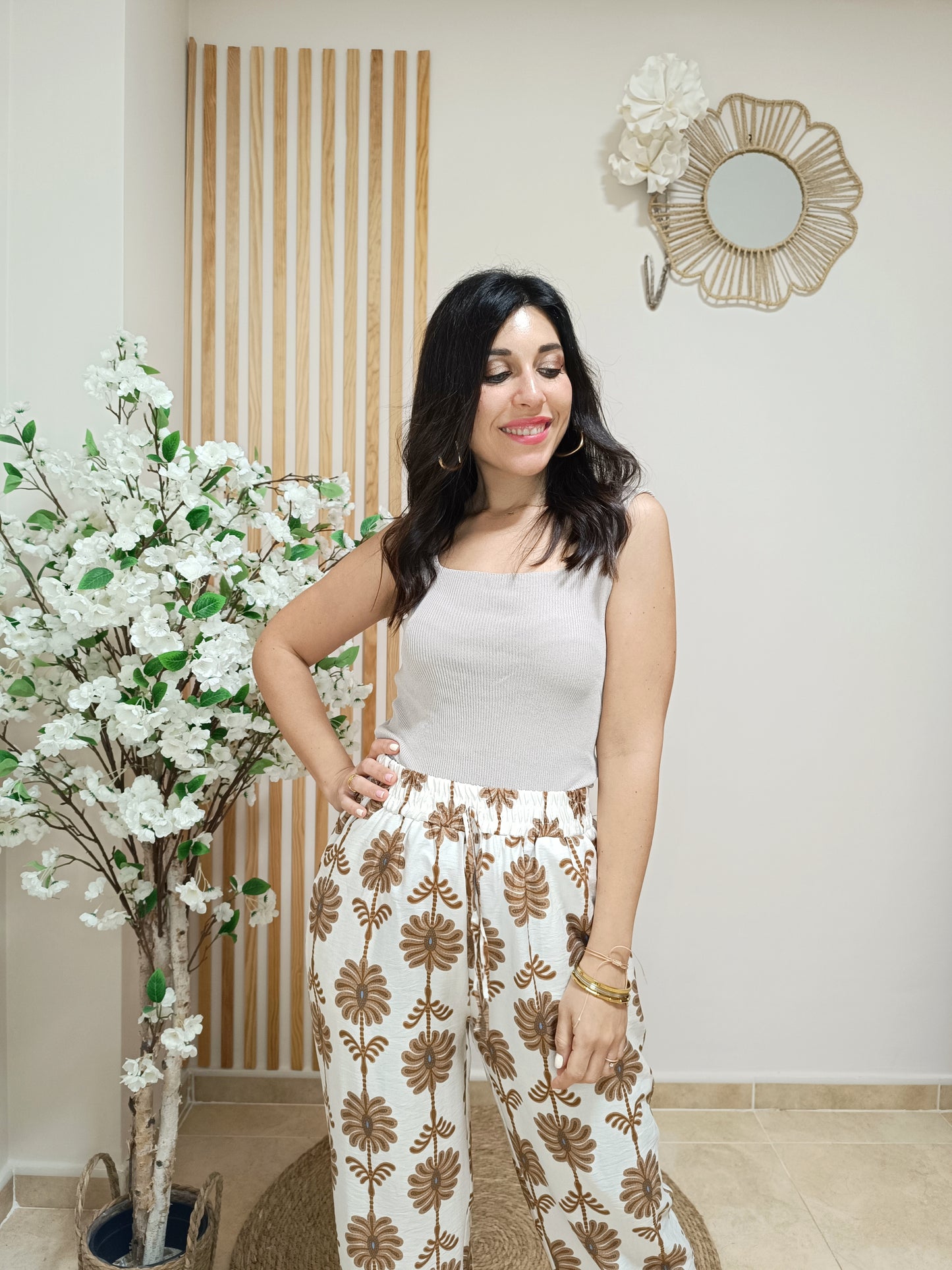 Pantalón Tanis camel