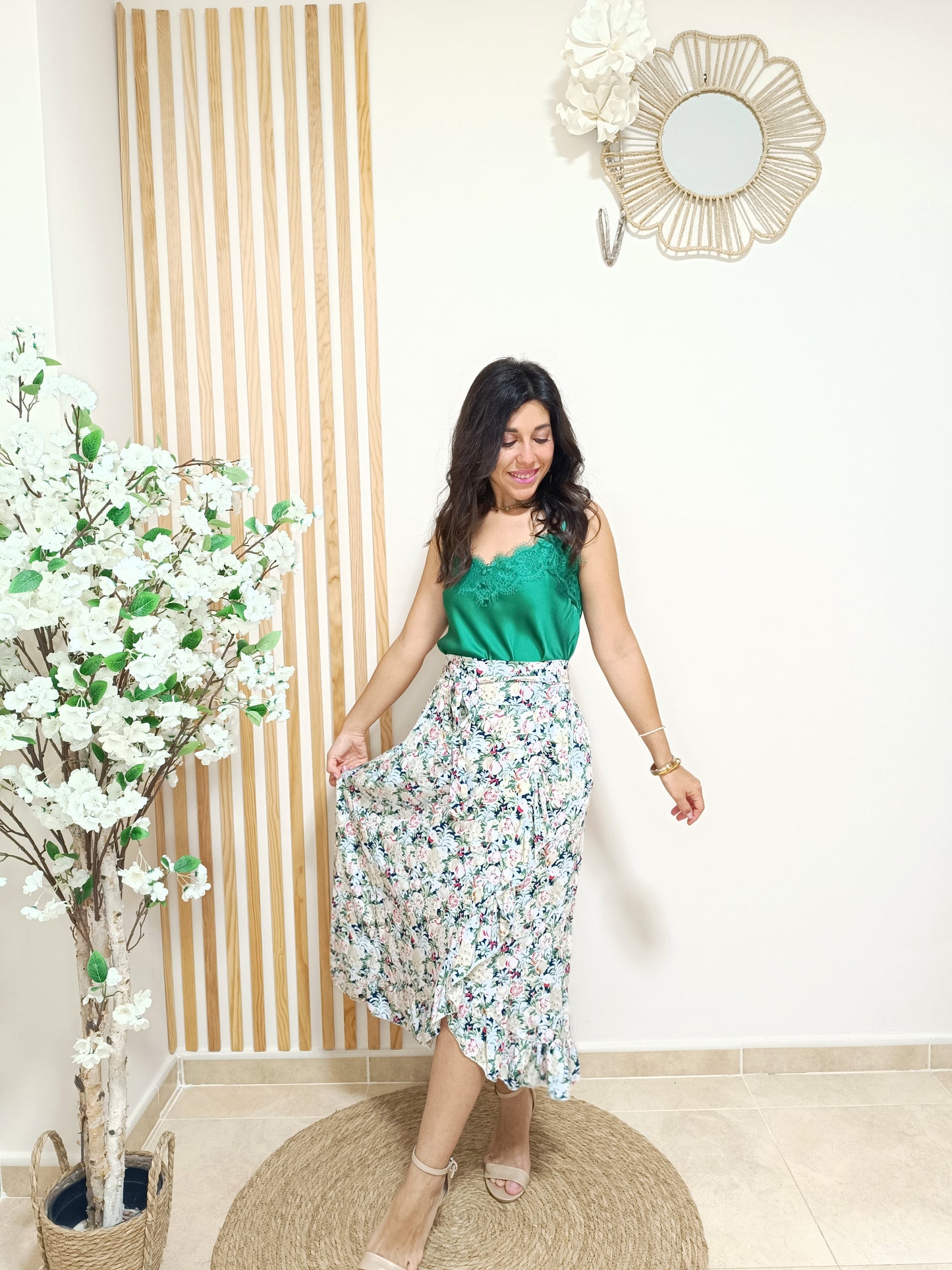 Falda Loreto multicolor