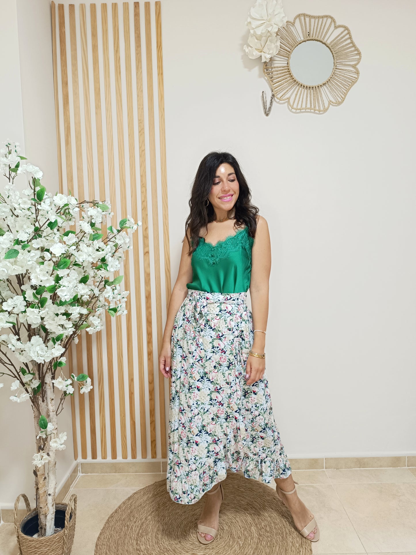 Falda Loreto multicolor