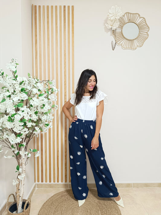 Pantalón Dalia azul marino