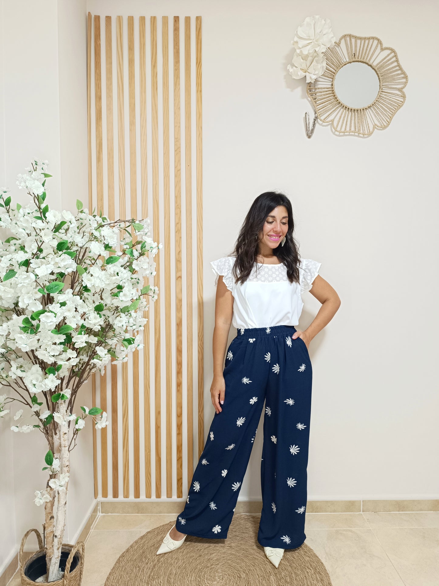 Pantalón Dalia azul marino
