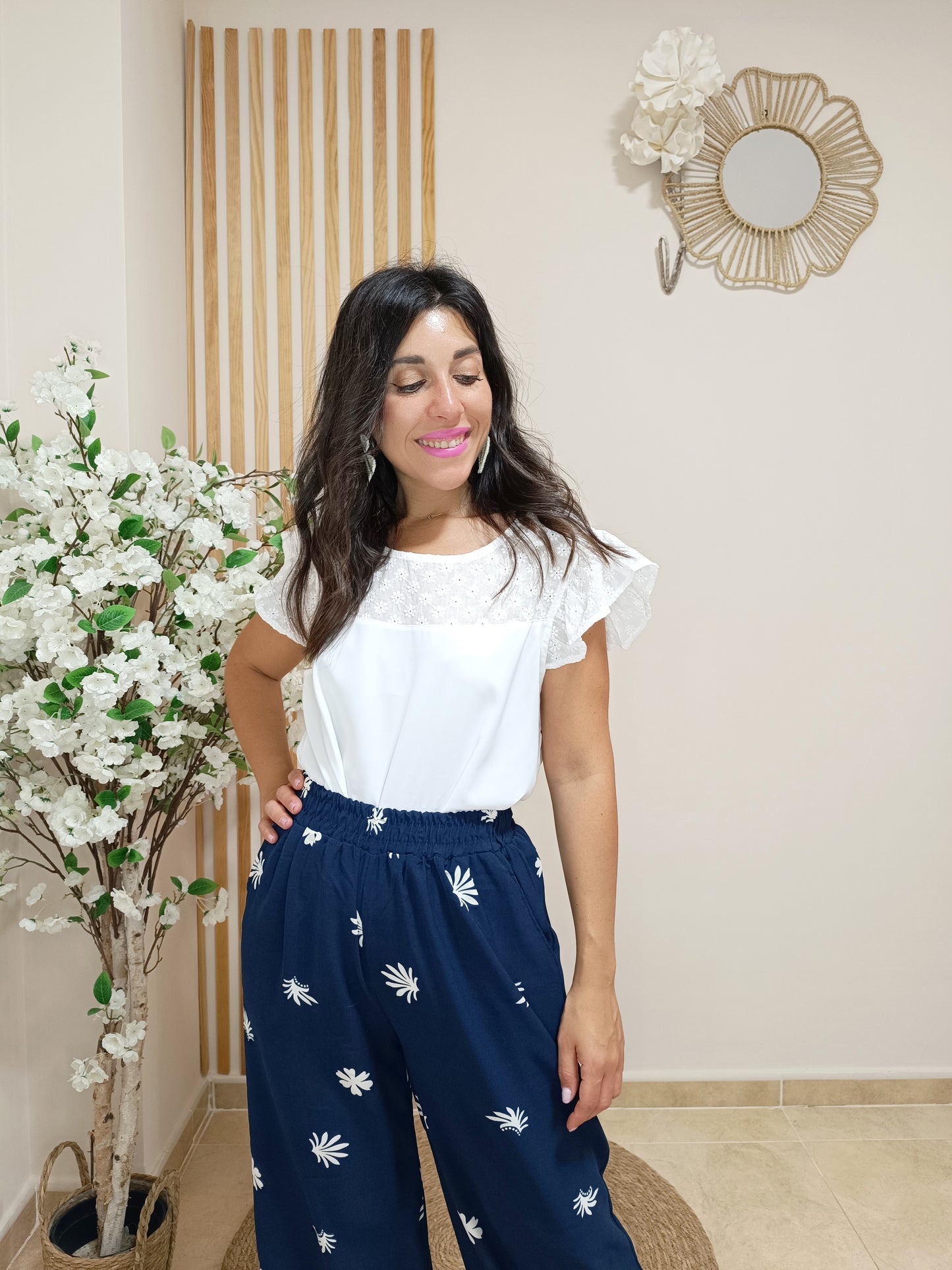 Pantalón Dalia azul marino