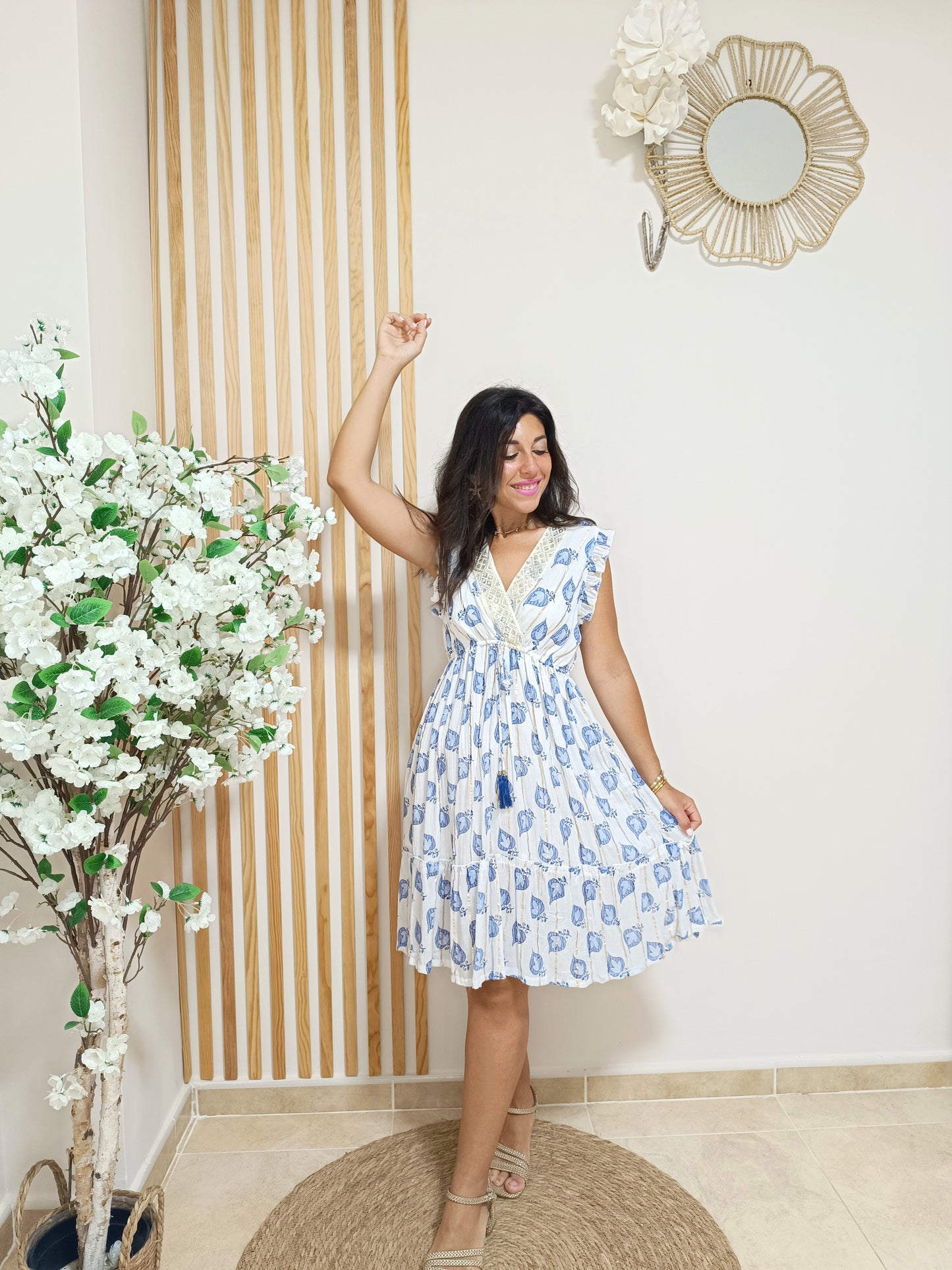 Vestido Niza azul