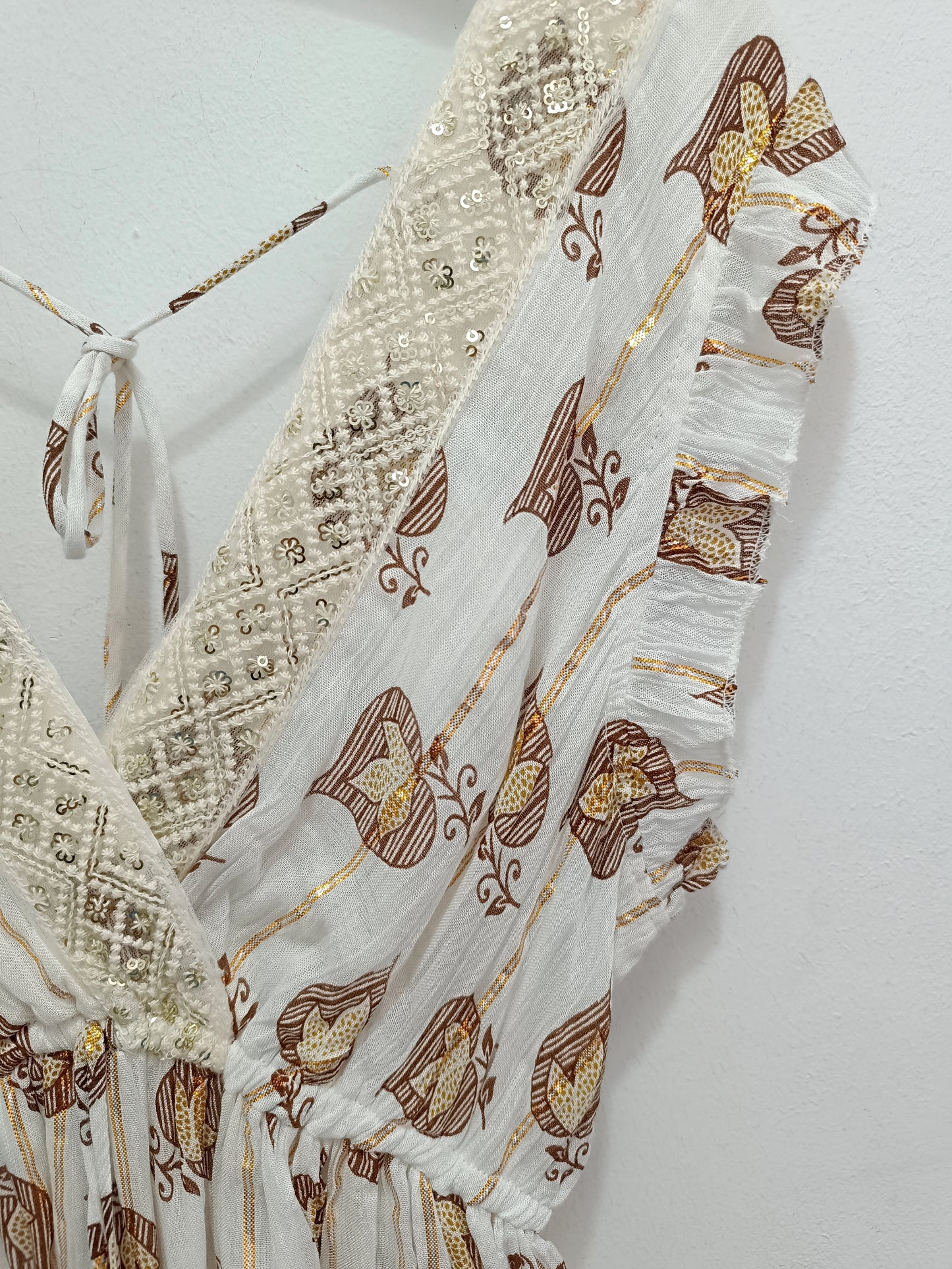 Vestido Niza marrón