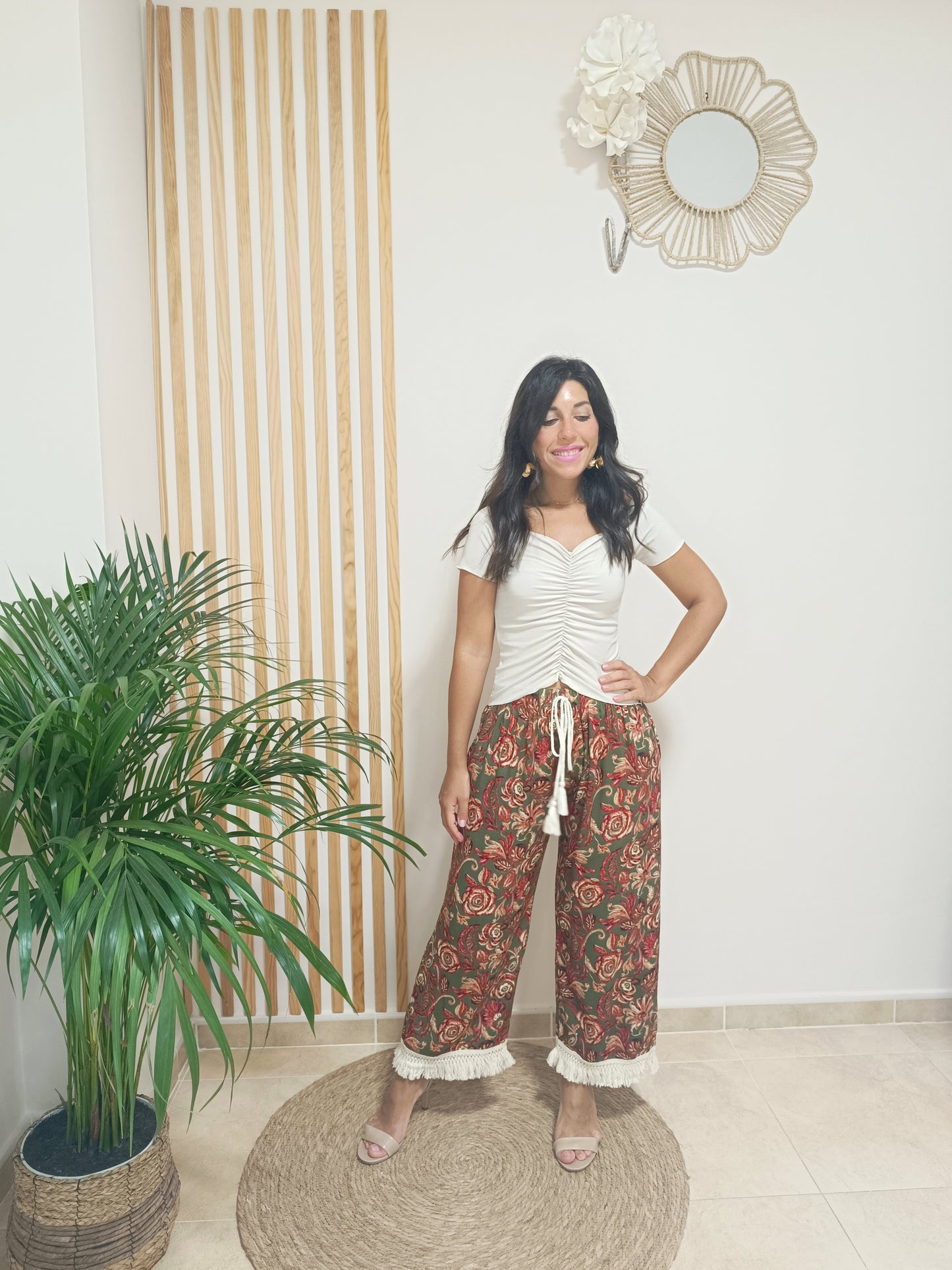 Pantalón Rosalía verde