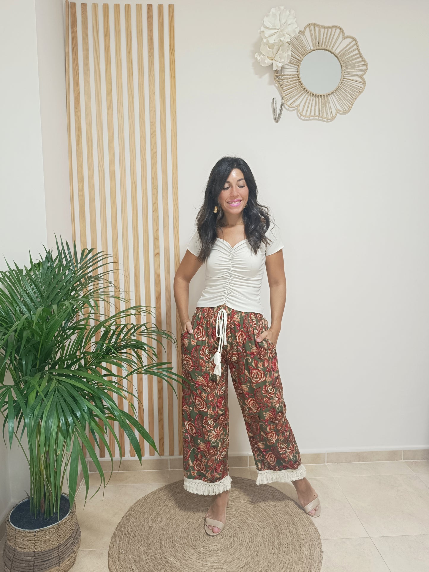 Pantalón Rosalía verde