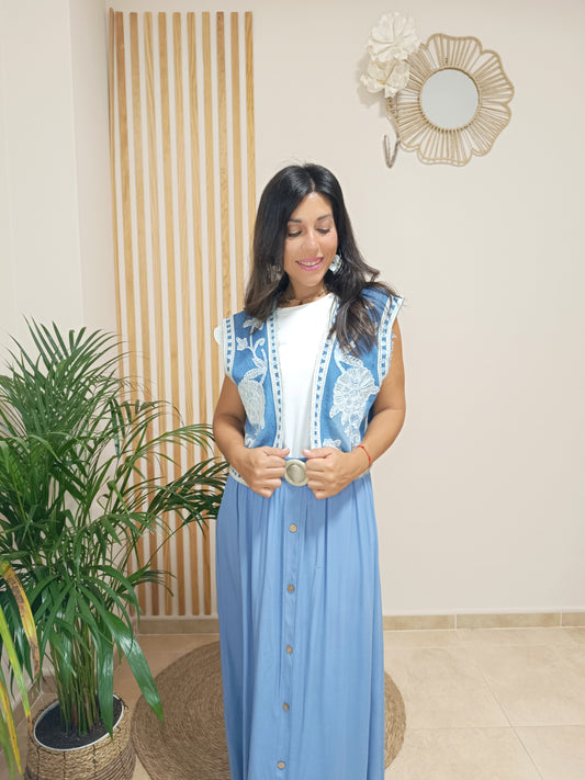 Chaleco tejano Vania