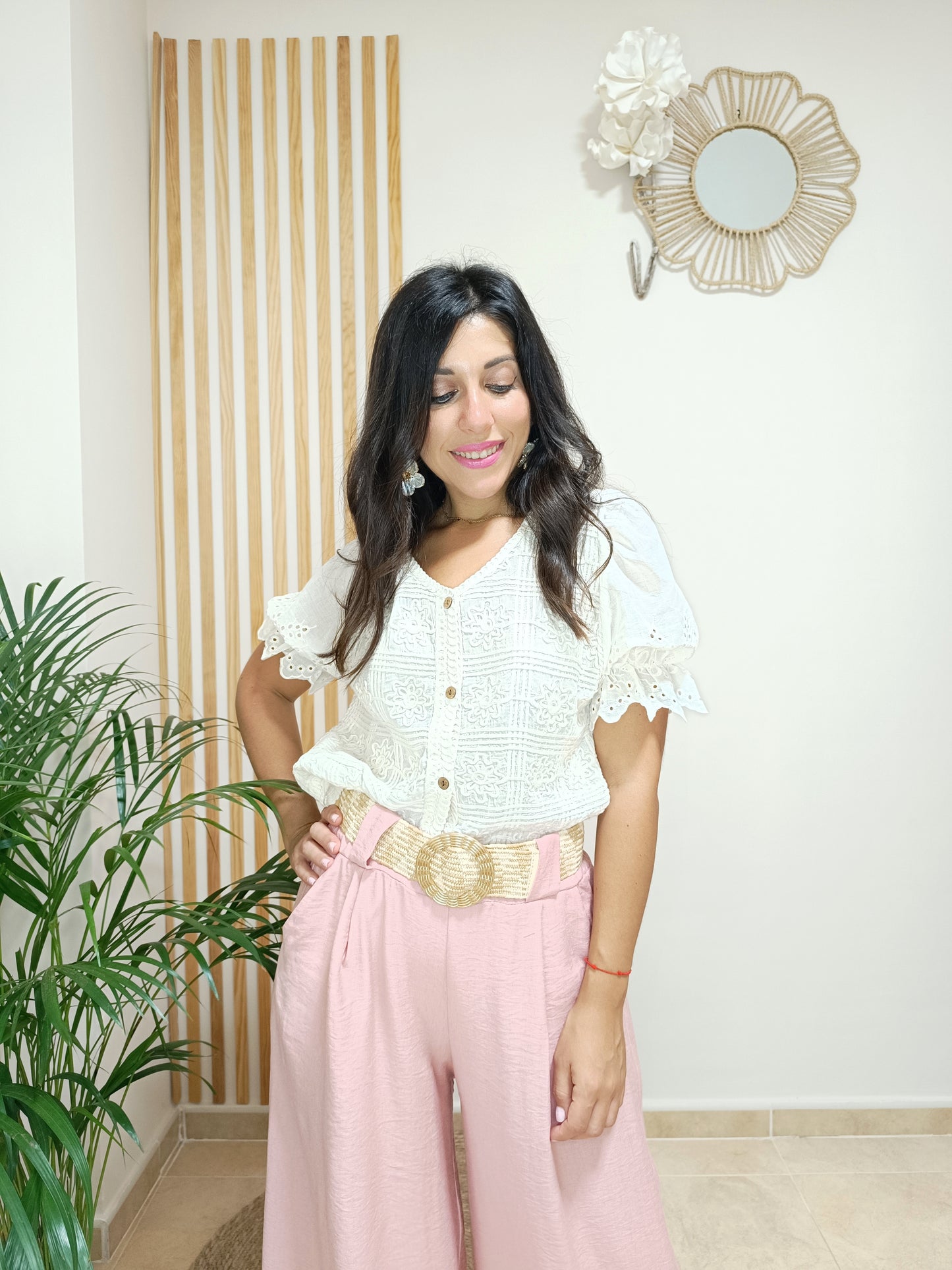 Pantalón Abba rosa