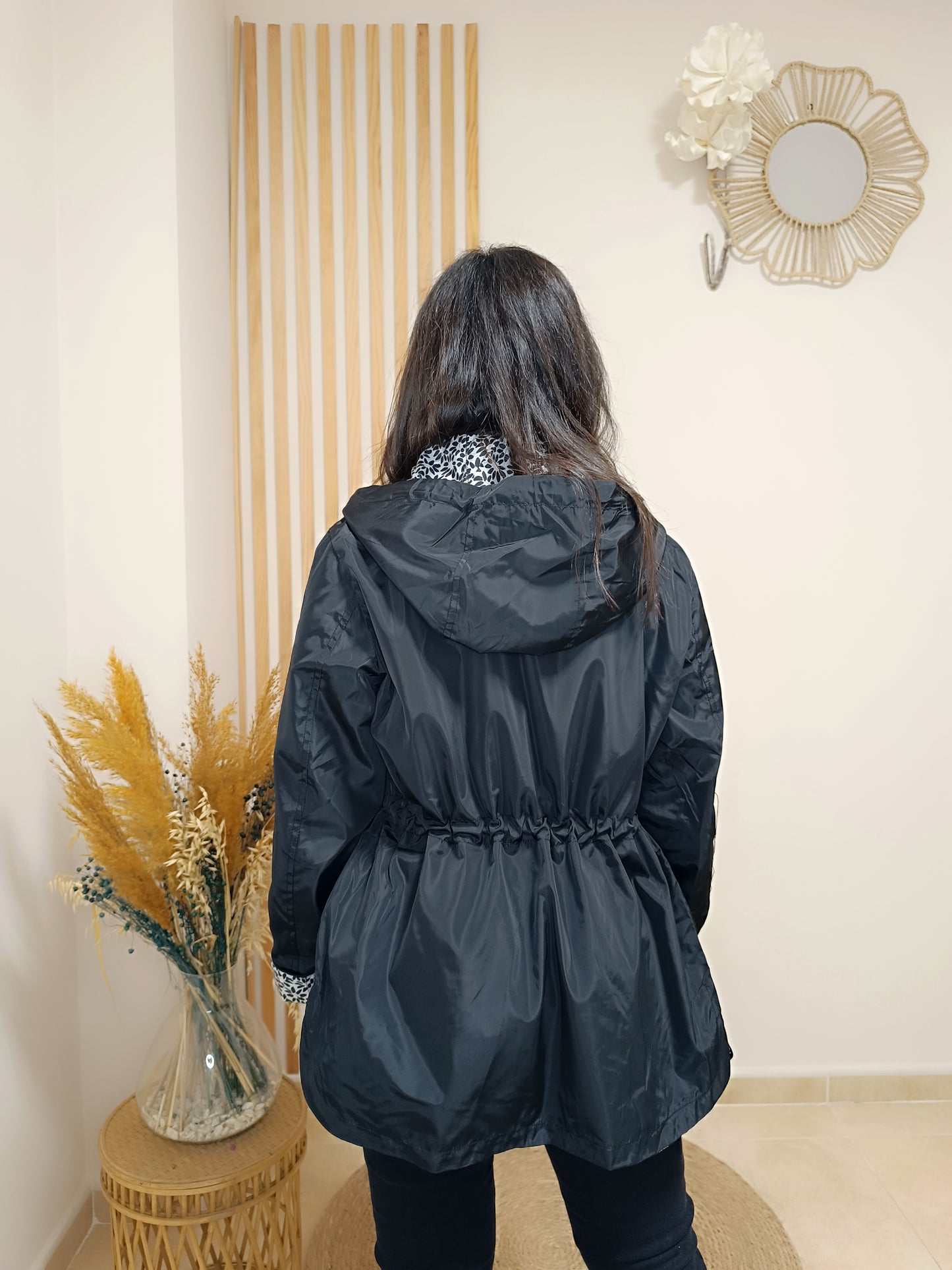 Chaqueta reversible Black