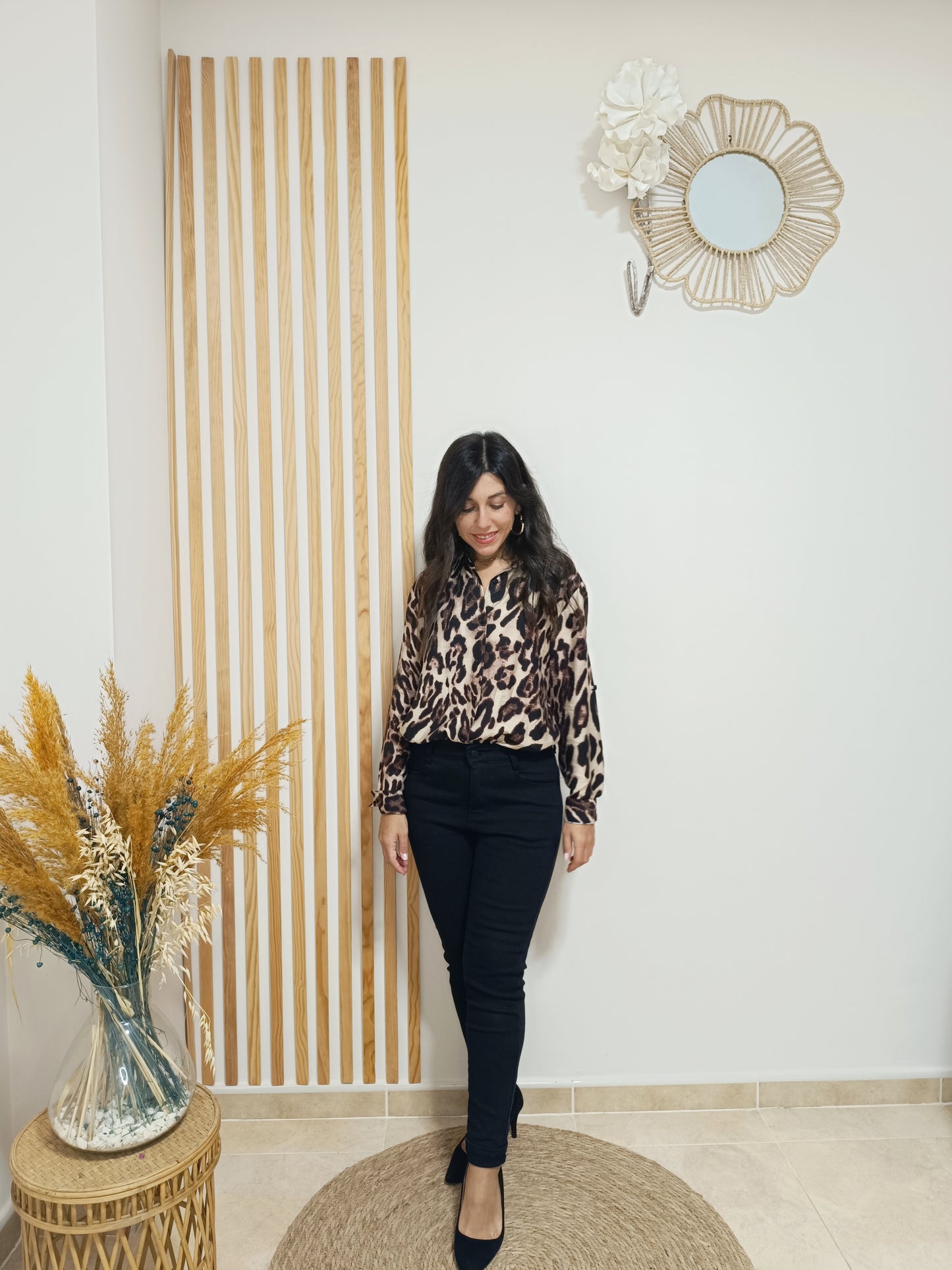 Camisa Leo chocolate