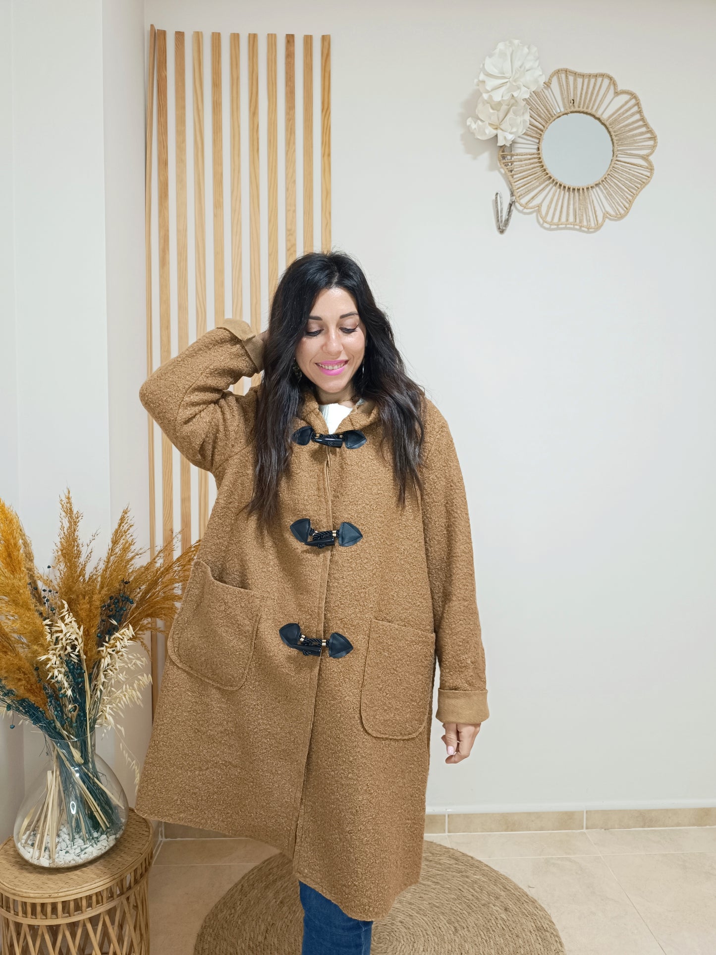 Abrigo Winter cámel