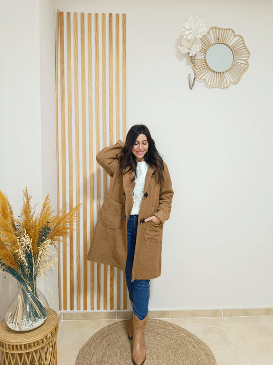 Abrigo Winter cámel