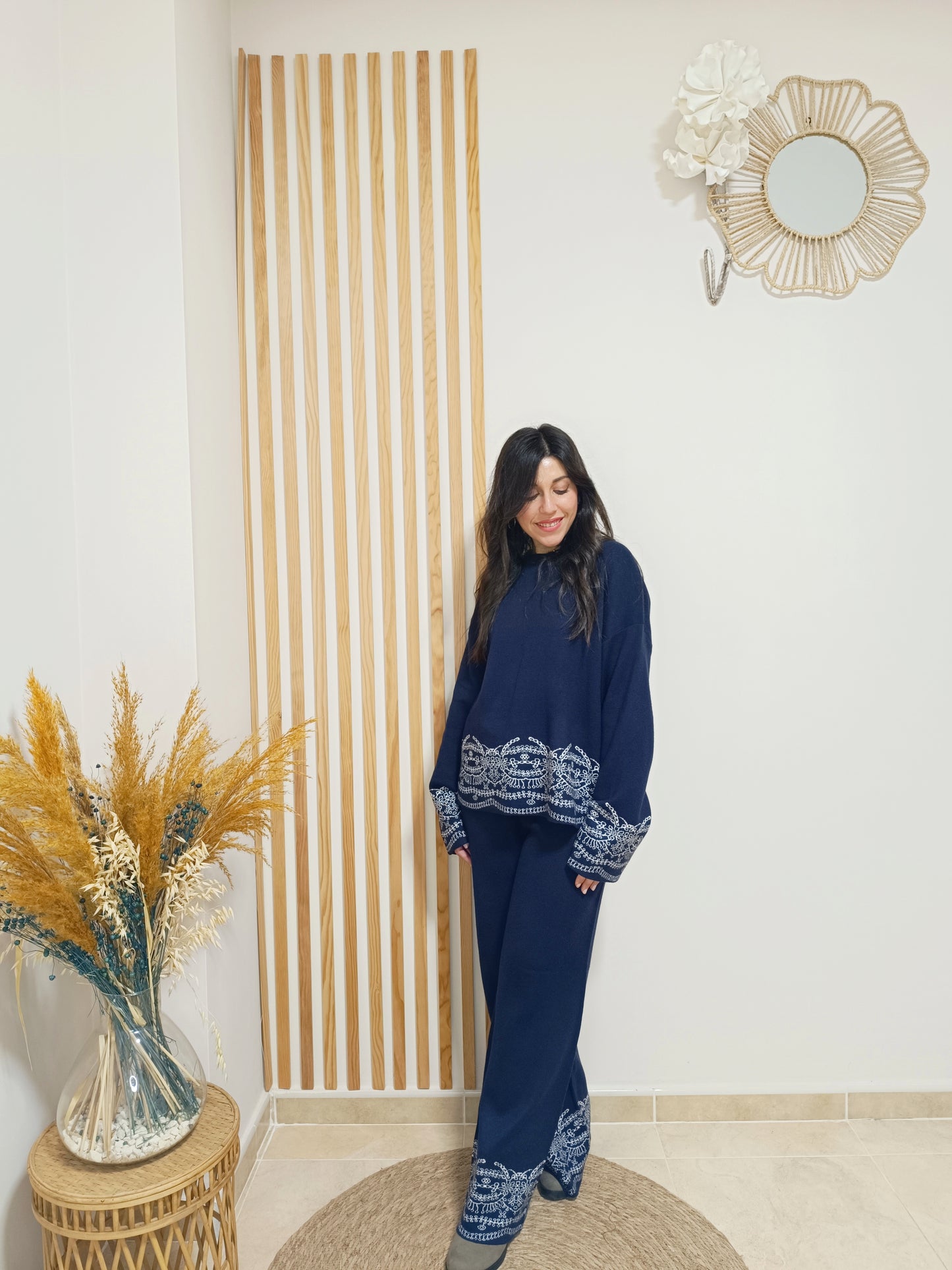 Conjunto de punto Simona