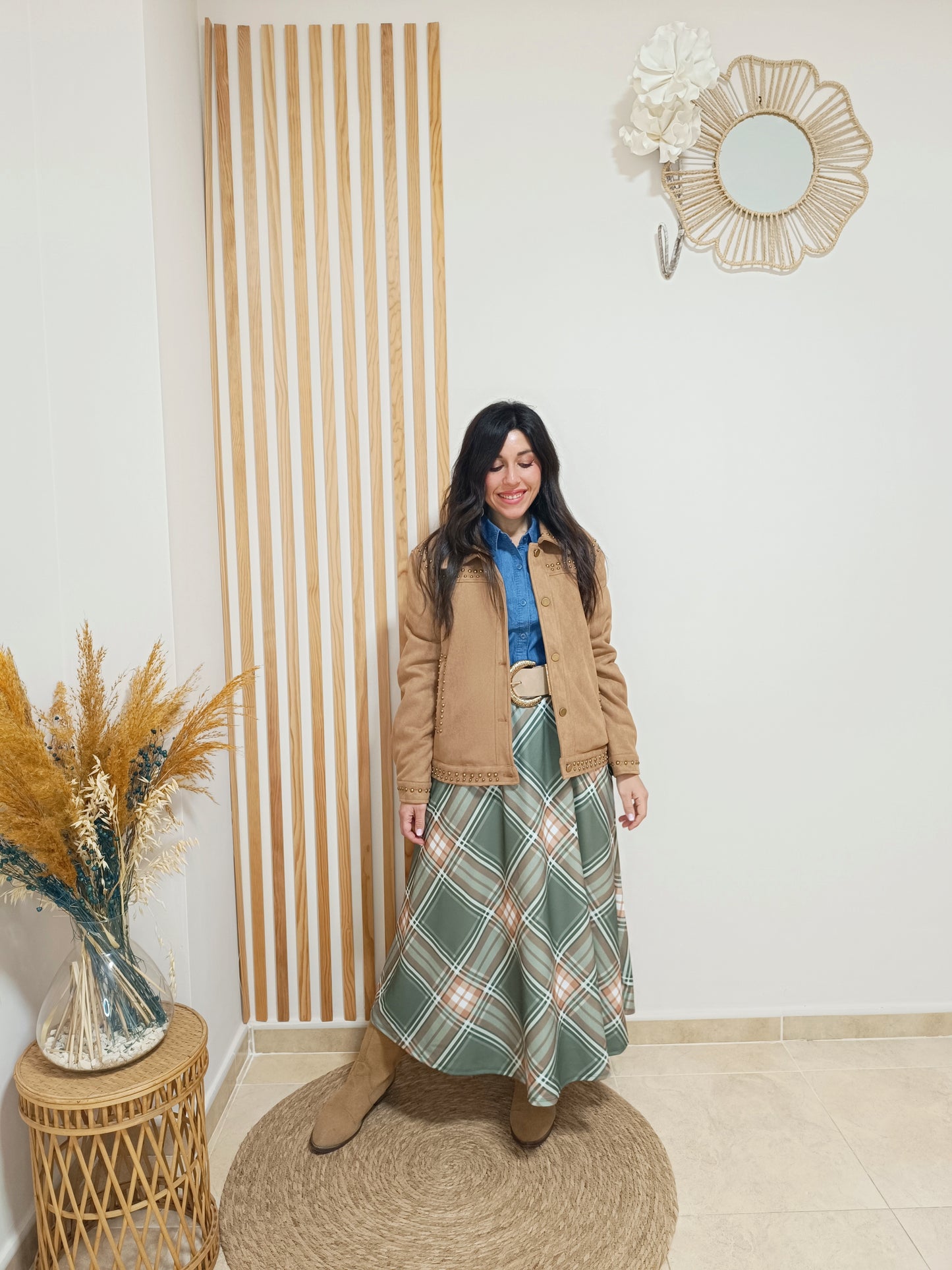 Chaqueta Dallas cámel