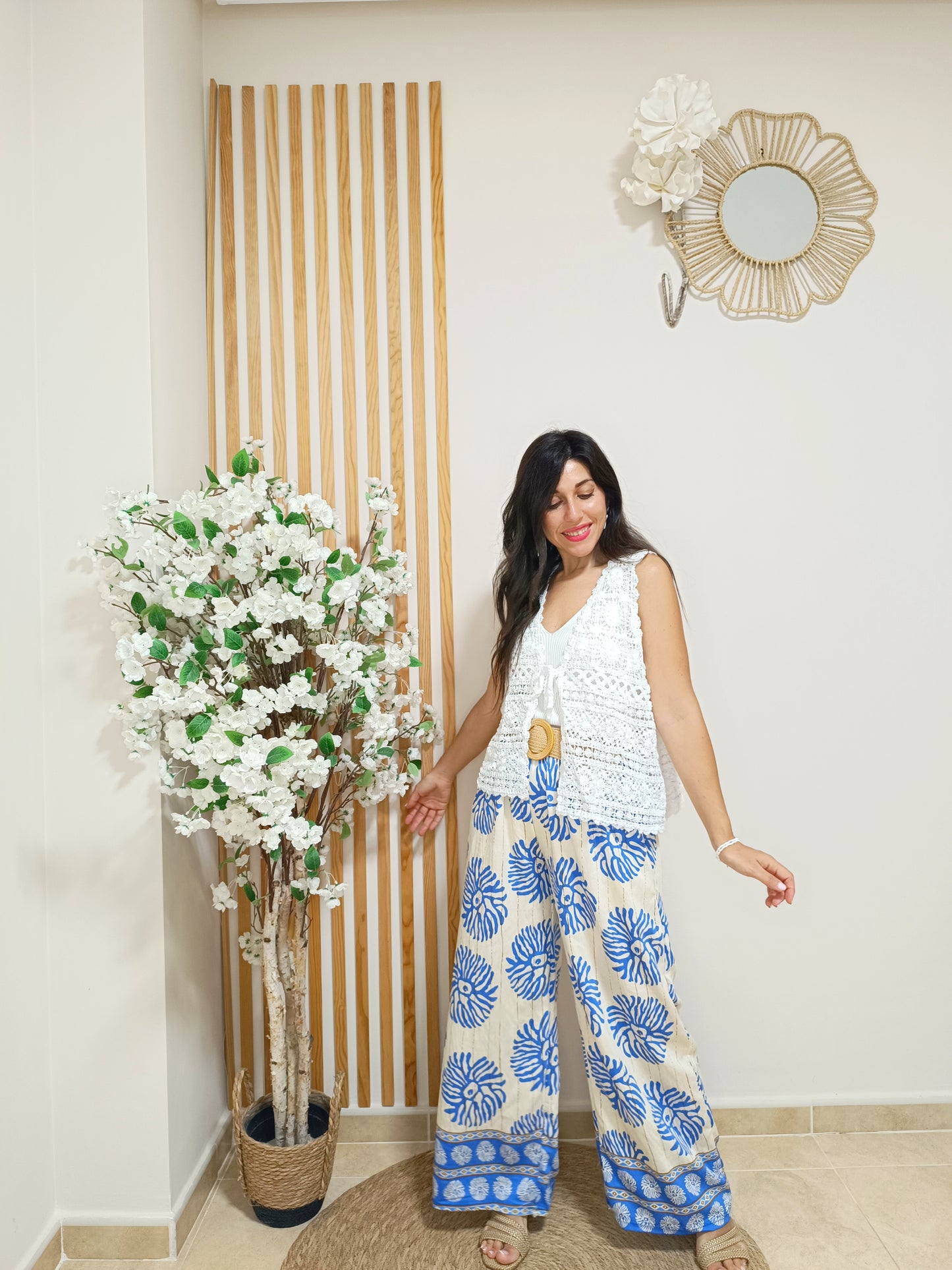 Pantalón Creta azul