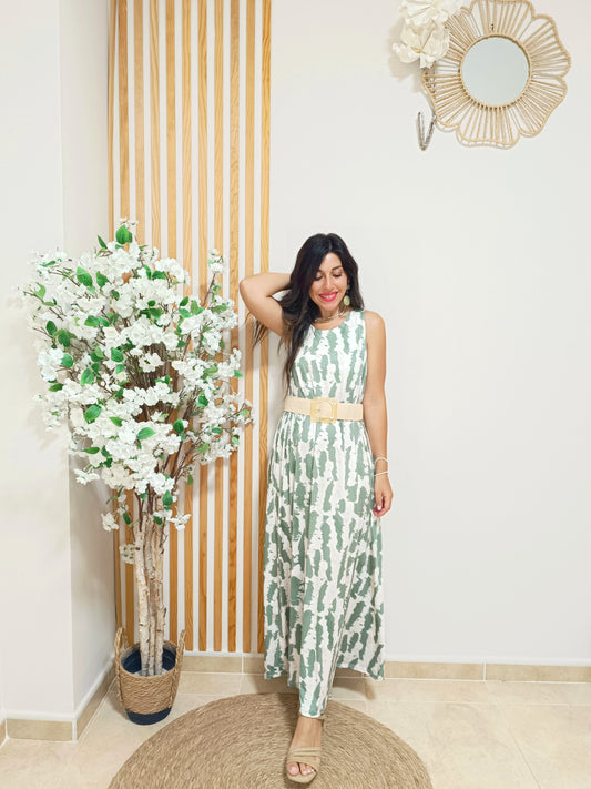 Vestido Madeira licra fría