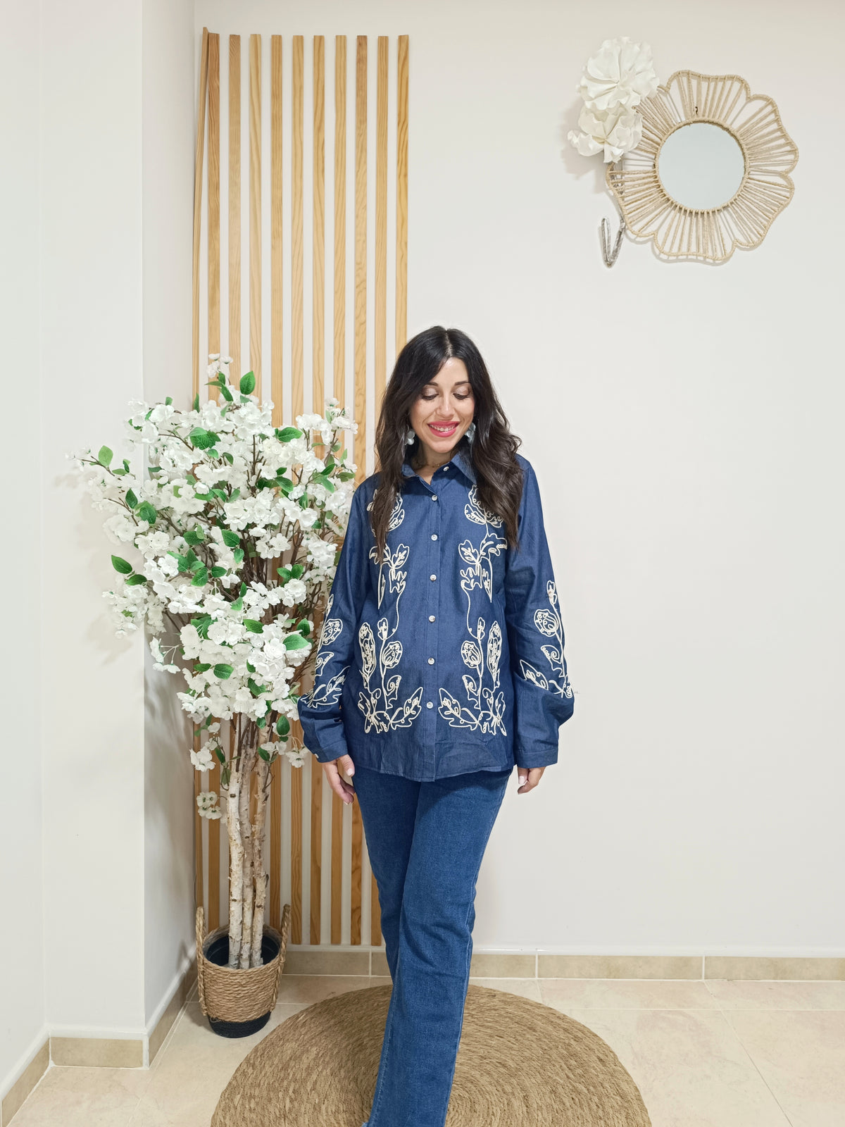 Camisa denim Amadea