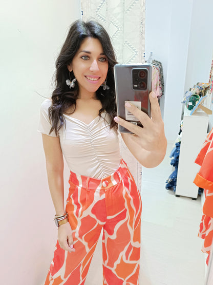 Pantalón Catrina naranja