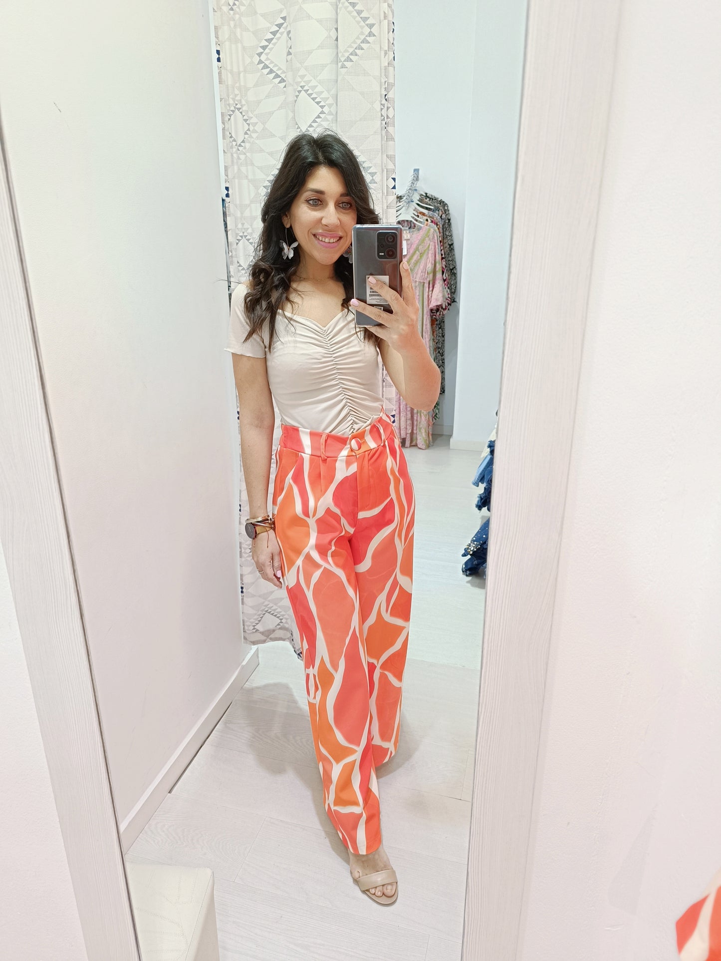 Pantalón Catrina naranja