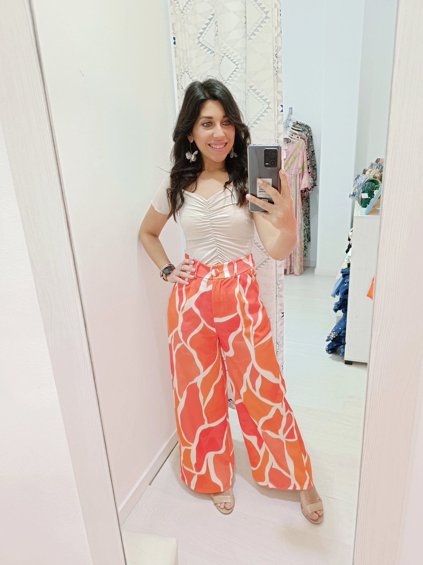 Pantalón Catrina naranja