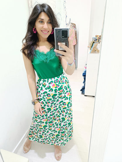 Falda satinada Nairobi