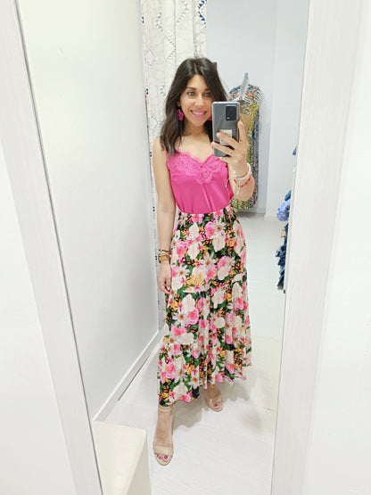 Falda Gabriela negra