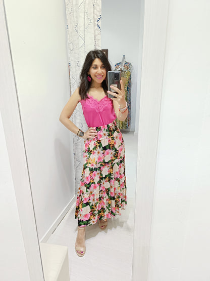 Falda Gabriela negra