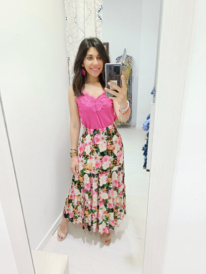 Falda Gabriela negra