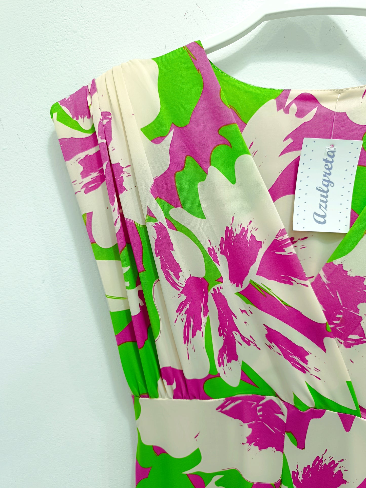 Vestido Marlene buganvilla