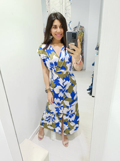 Vestido Marlene azulón