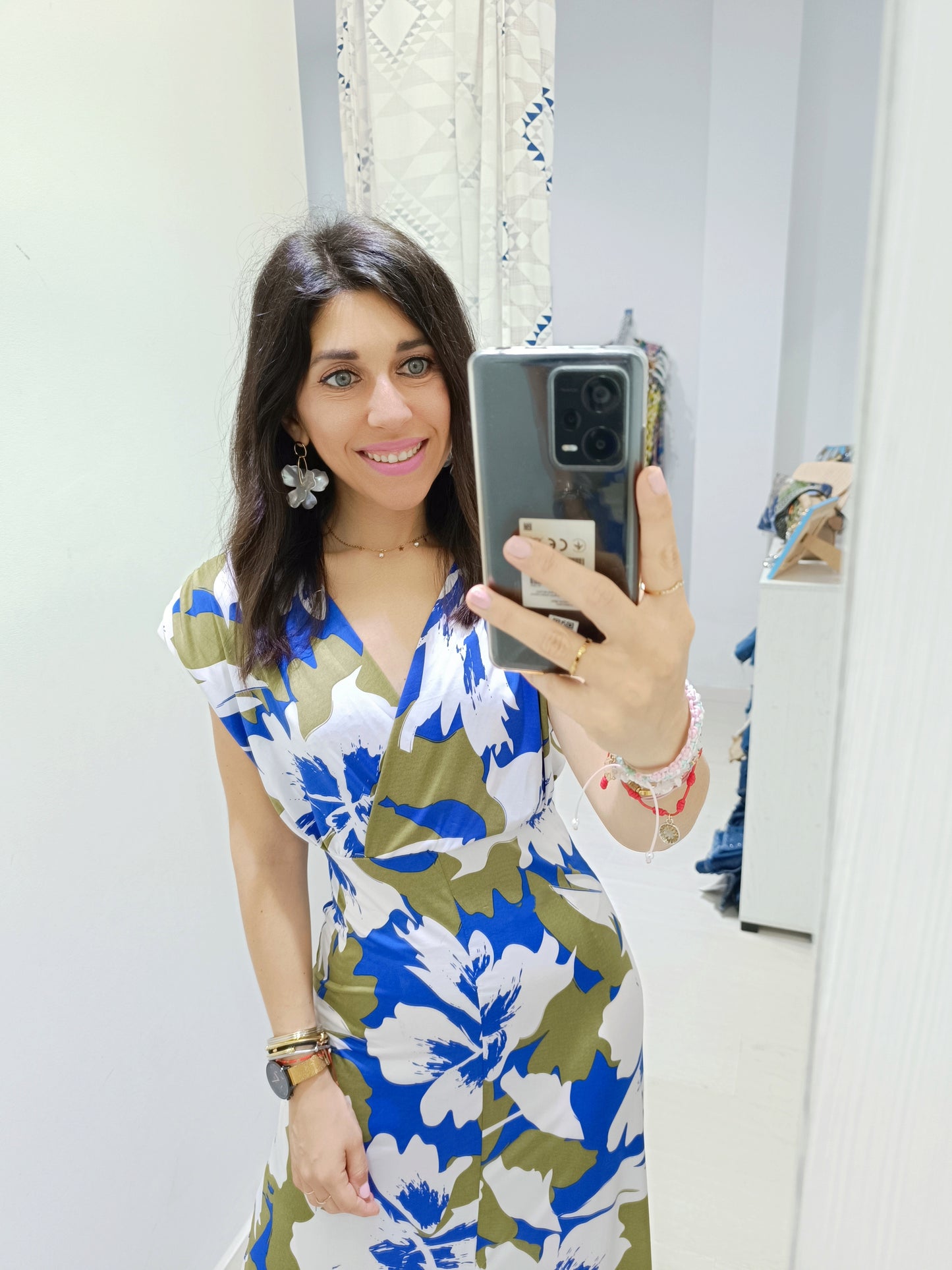 Vestido Marlene azulón