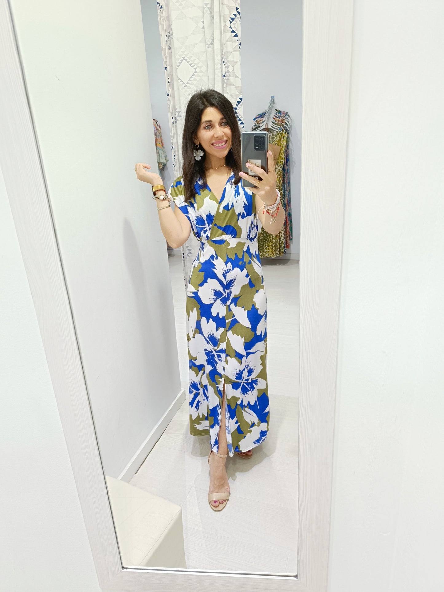 Vestido Marlene azulón