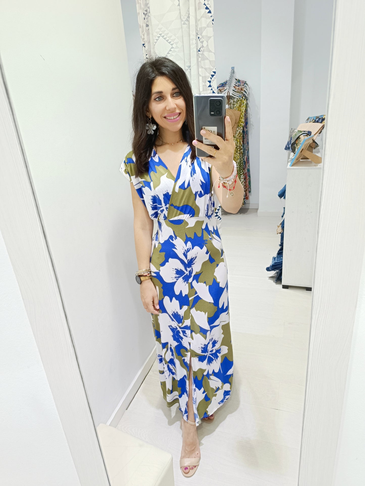 Vestido Marlene azulón