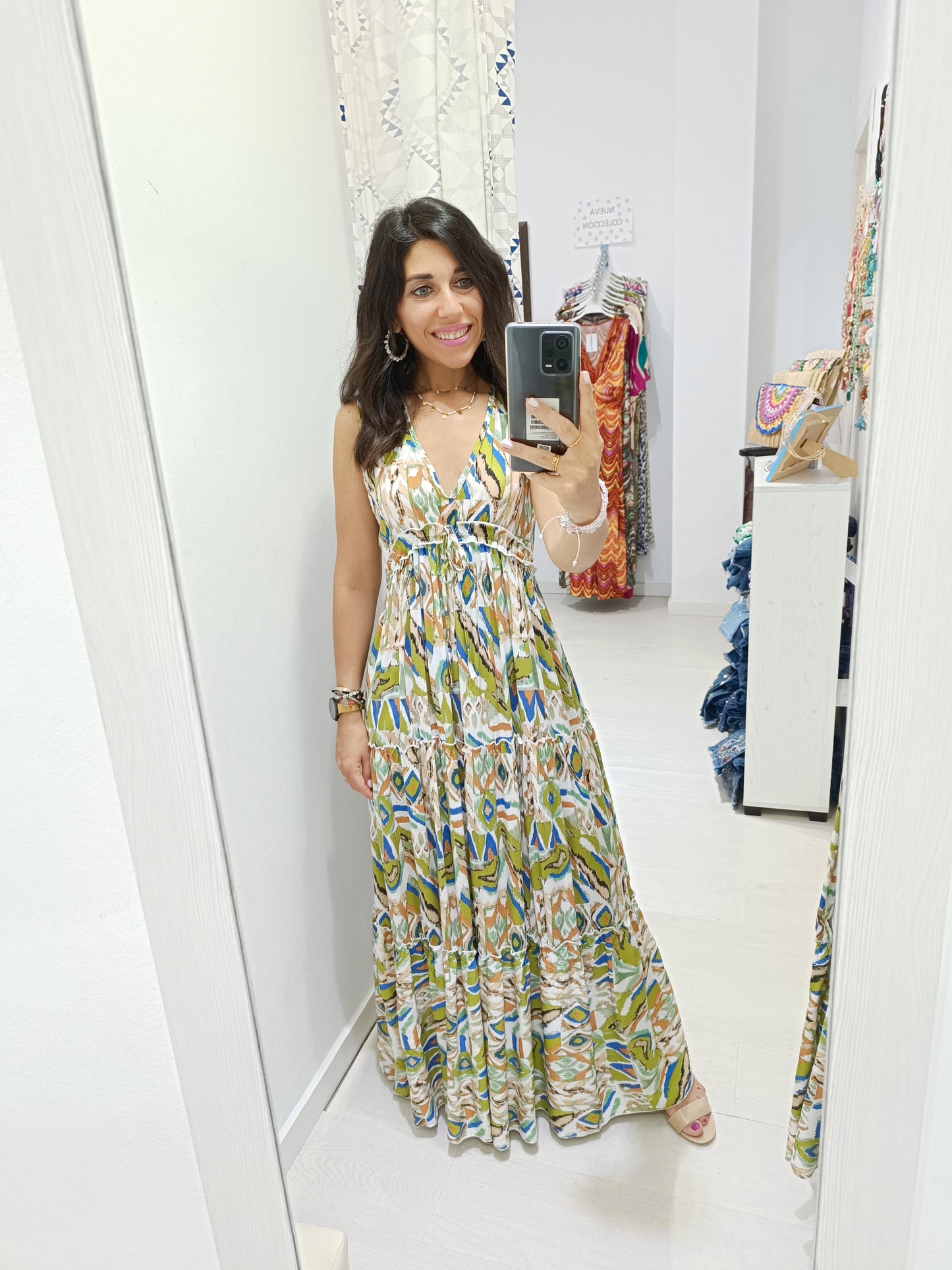 Vestido Briana verde