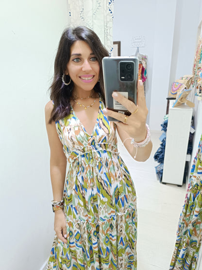 Vestido Briana verde