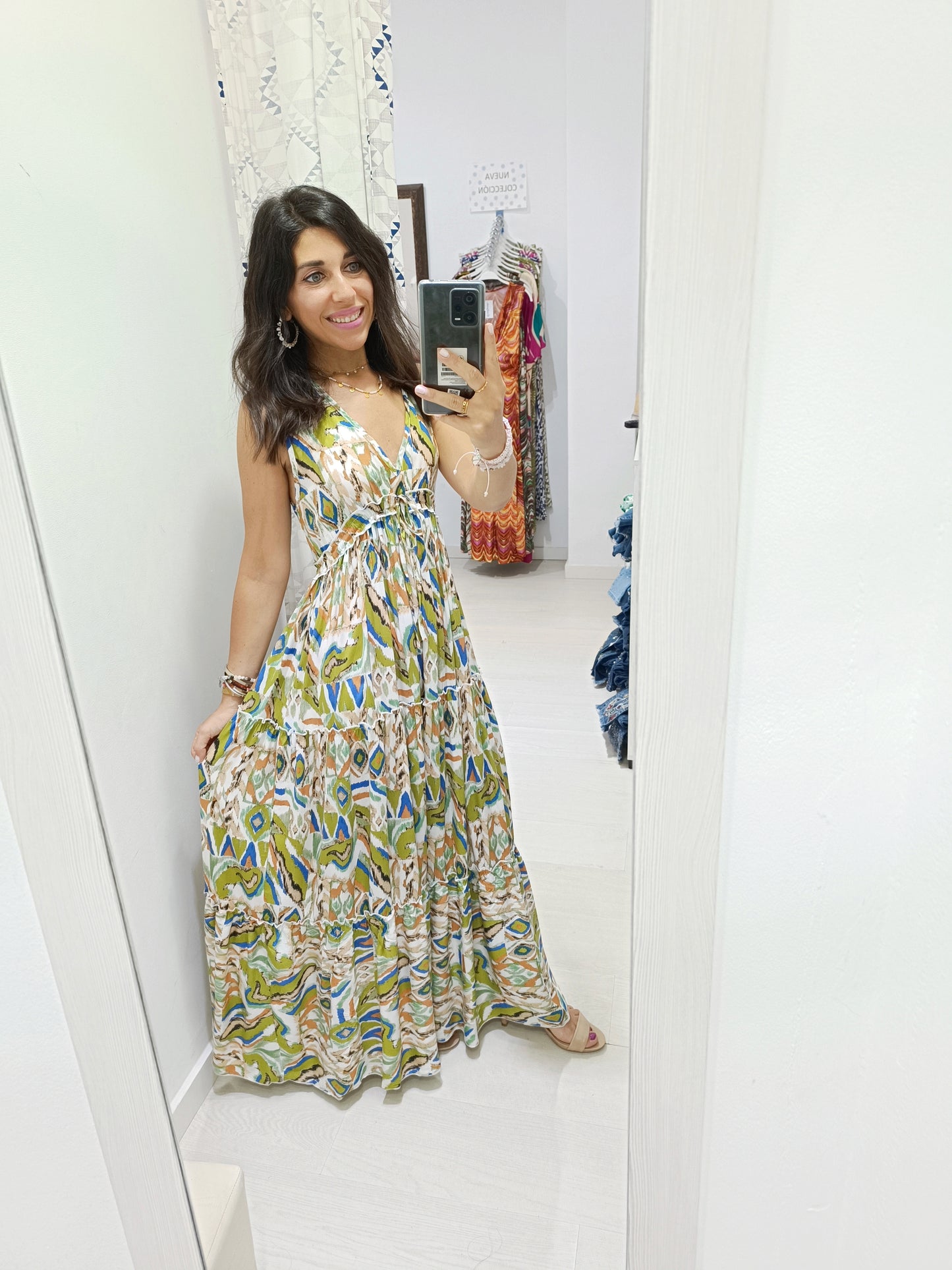 Vestido Briana verde