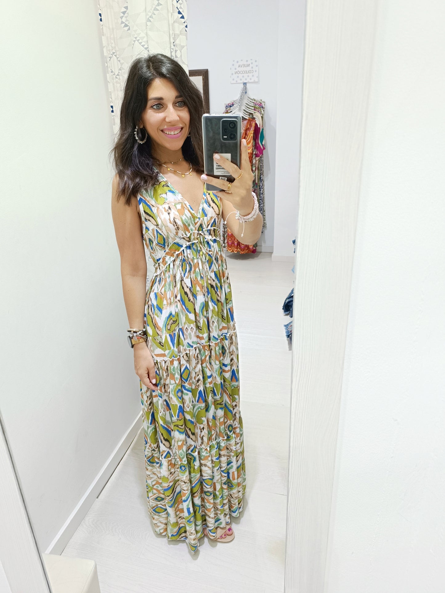 Vestido Briana verde