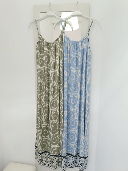 Vestido Mykonos azul