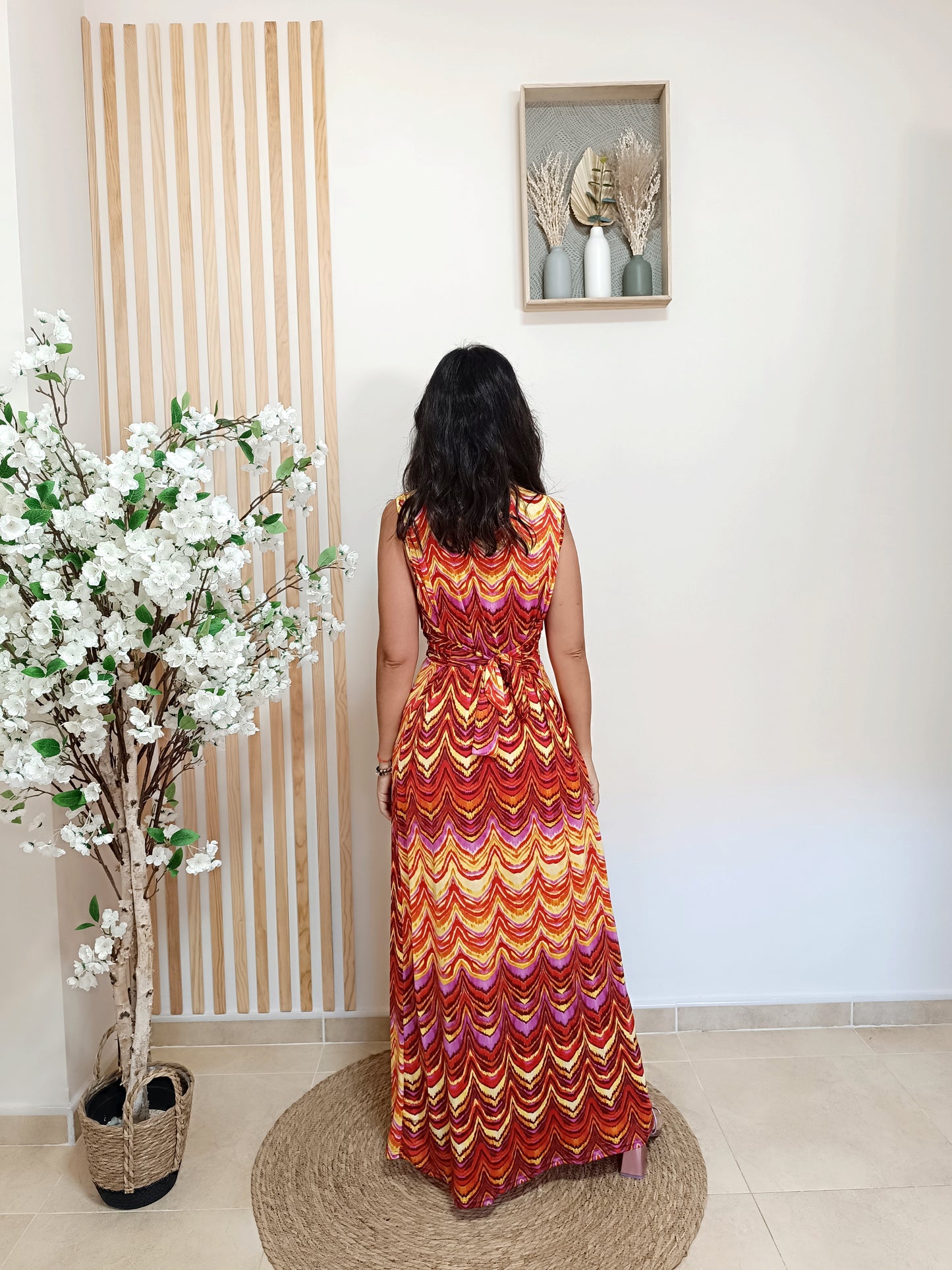 Vestido Ariadna naranja