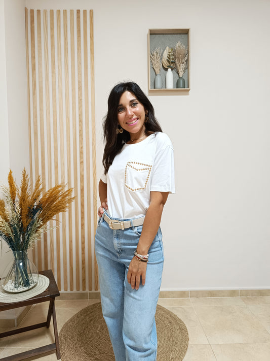 Camiseta Ava blanca