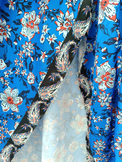 Vestido Melissa azul eléctrico