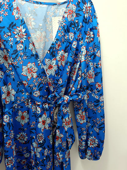 Vestido Melissa azul eléctrico