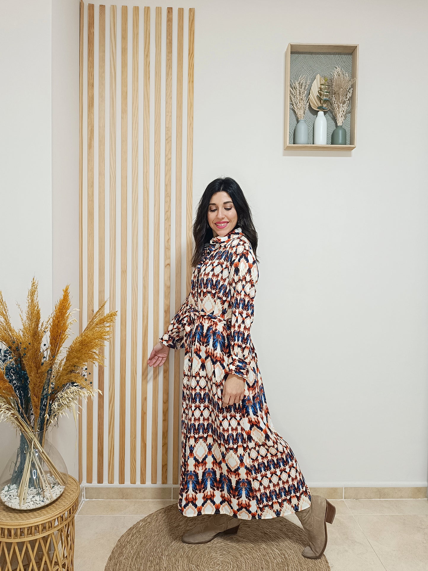 Vestido Veracruz azul