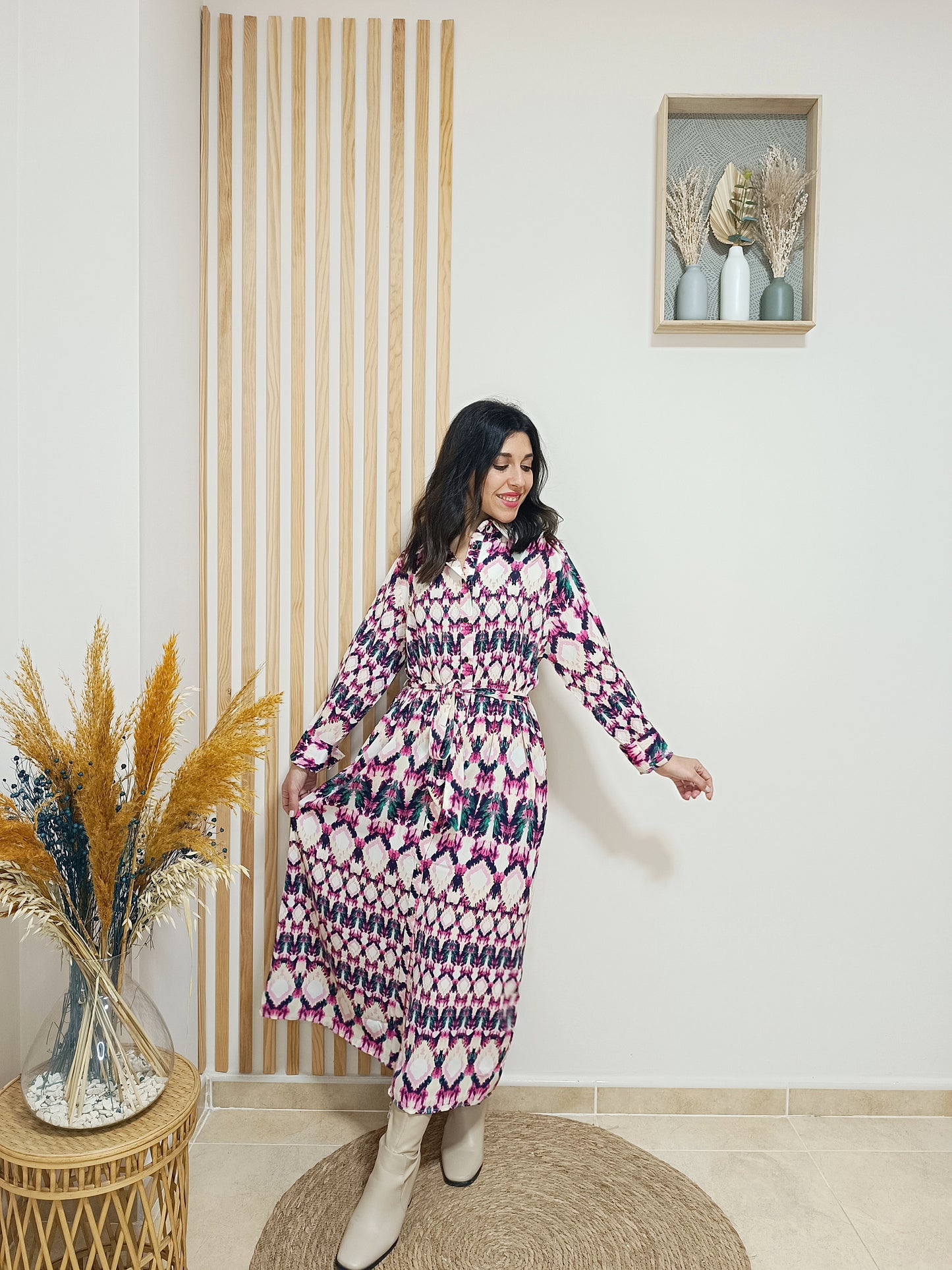 Vestido Veracruz fucsia